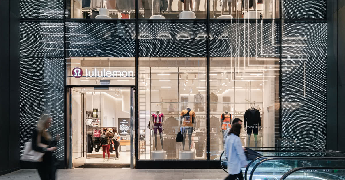 Lululemon, Brookfield Place, Photo supplied by Brookfield